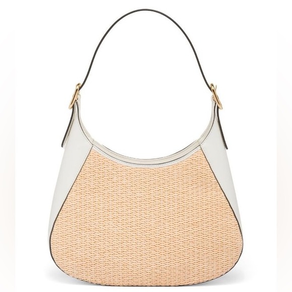 Prada Triangle-Logo Woven Cleo Shoulder Bag - Picture 5 of 15